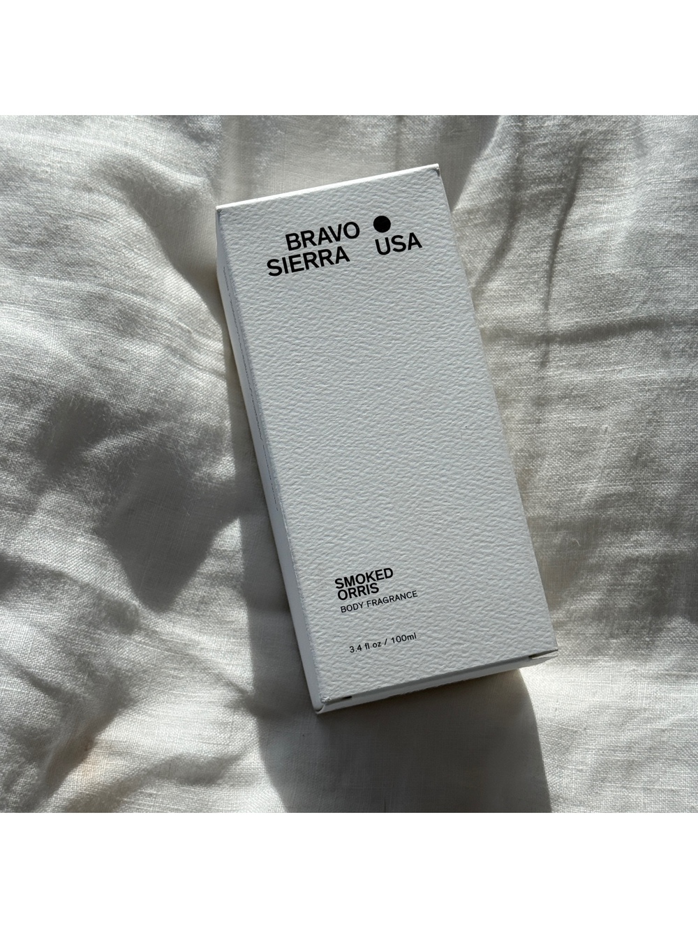 NIB Bravo Sierra USA Smoked Orris Body Fragrance